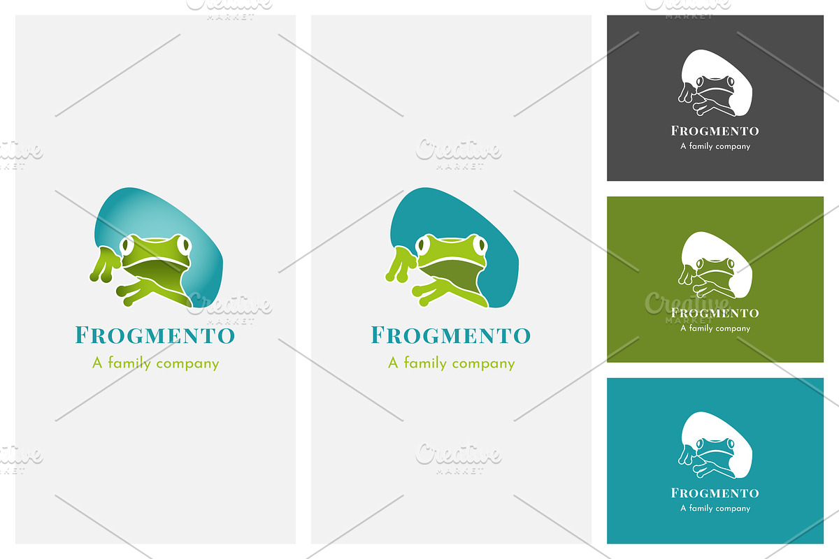 Frog Icon & Logo Template, a Branding & Logo Template by The Minimalist (Photo 2 of 5)