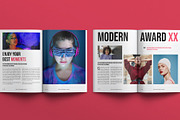 Digital Modern Magazine Template, a Magazine Template by E-Type (Thumbnail 5 of 7)