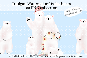 Holiday Polar Bears