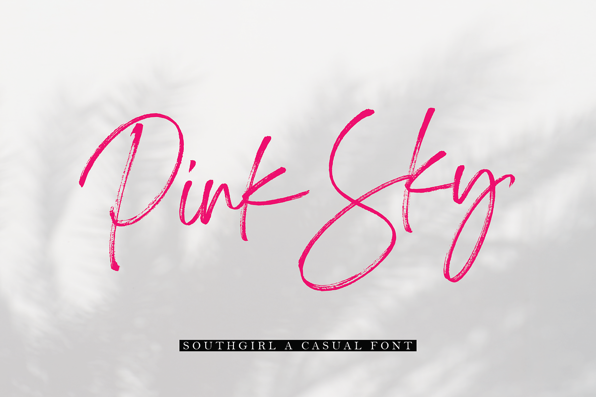 Southgirl Handwritten Font preview 7