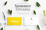 Summer Dreams Business Card, a Business Card Template by Lucas Alexander (Thumbnail 1 of 5)