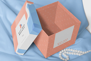 Luxury Gift Box Mockups