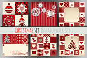 Festive Christmas Patterns, a Flyer Template by tkdesign (Thumbnail 1 of 8)