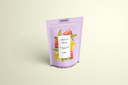 Tall Stand Up Zip Lock Pouch Mockup, a Packaging Mockup by Sheikhadesign (Thumbnail 8 of 11)