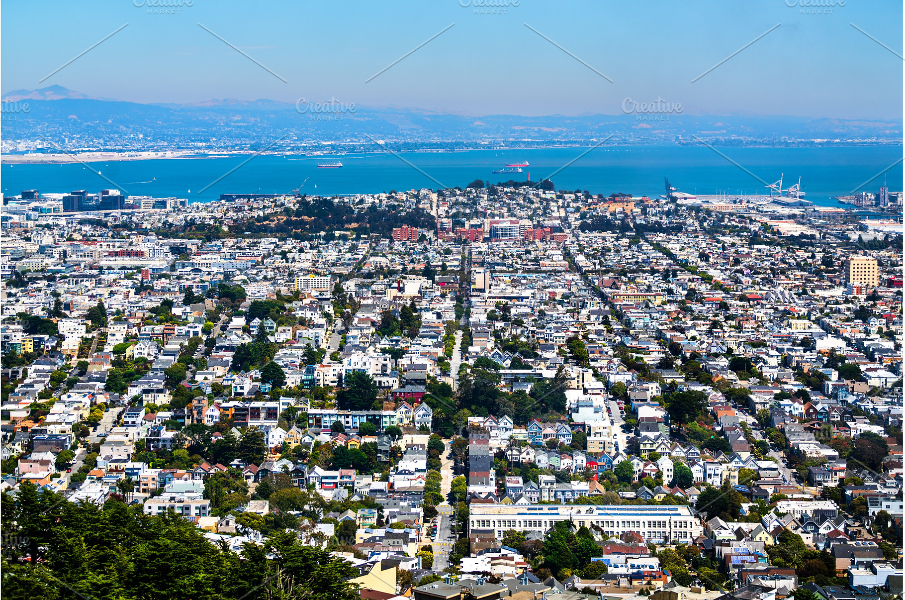 San Francisco eastern neighborhoods, an Architecture Photo by Leonid Andronov