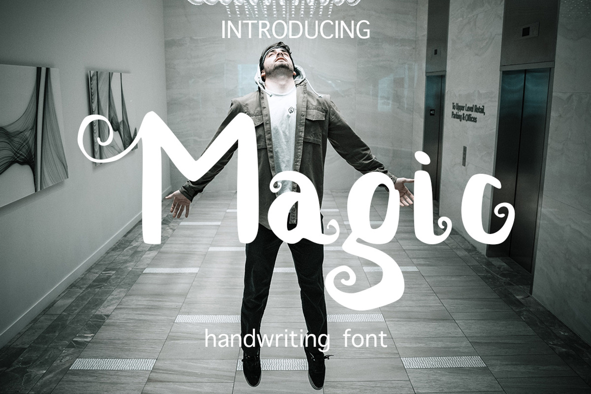 Magic handwritten font