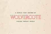 Wolvercote Outline - Display Font, a Font by ChristianLaliberte (Thumbnail 1 of 3)