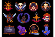 Game asset of pirate heraldry, an Object Illustration by Vector Tradition (Thumbnail 2 of 3)