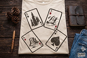 Western Ace Playing Cards Nature, an Object Graphic by SharpMarketplace (Thumbnail 3 of 4)