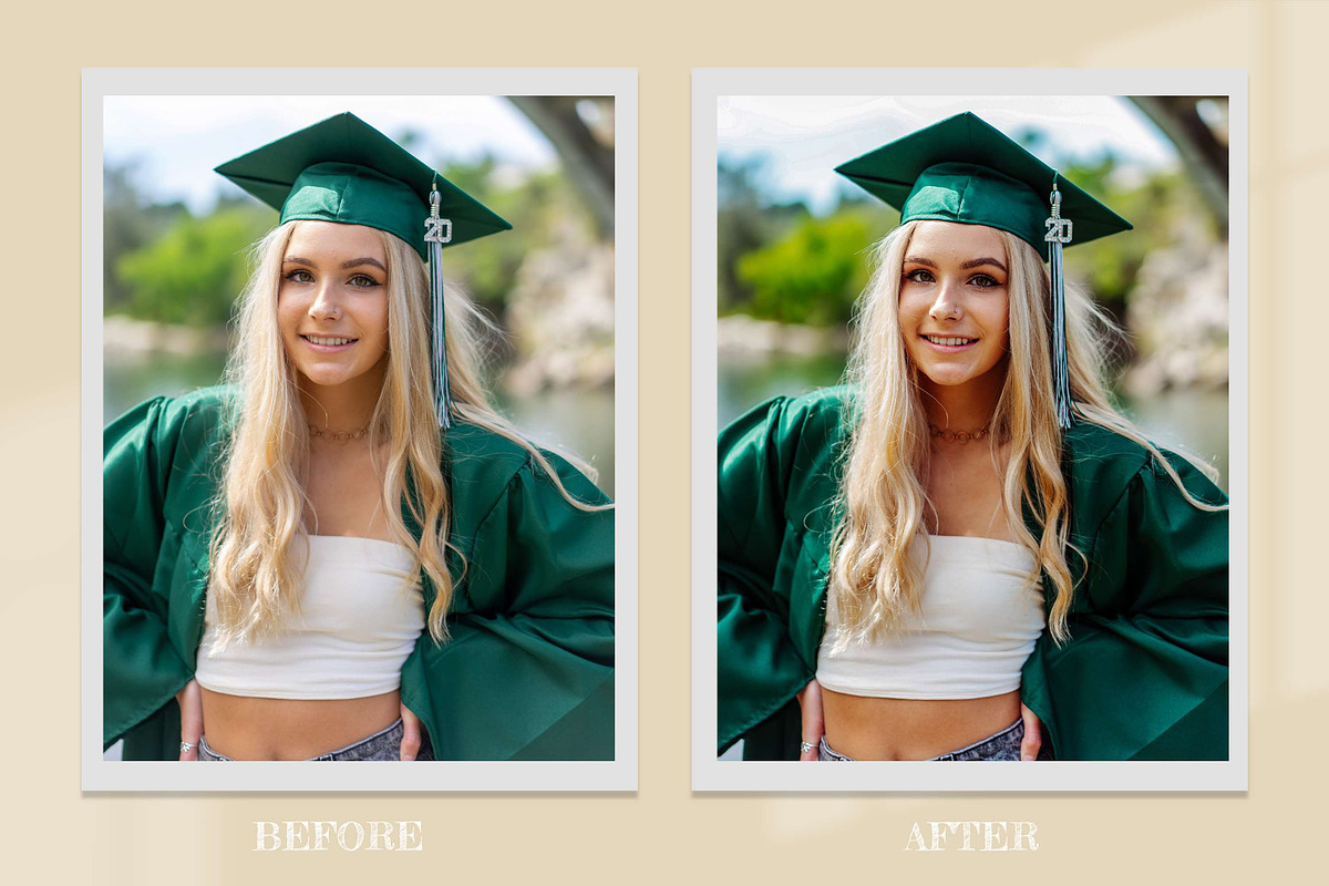 Graduation Lightroom Presets Desktop, a Preset Add-On by 3Motional
