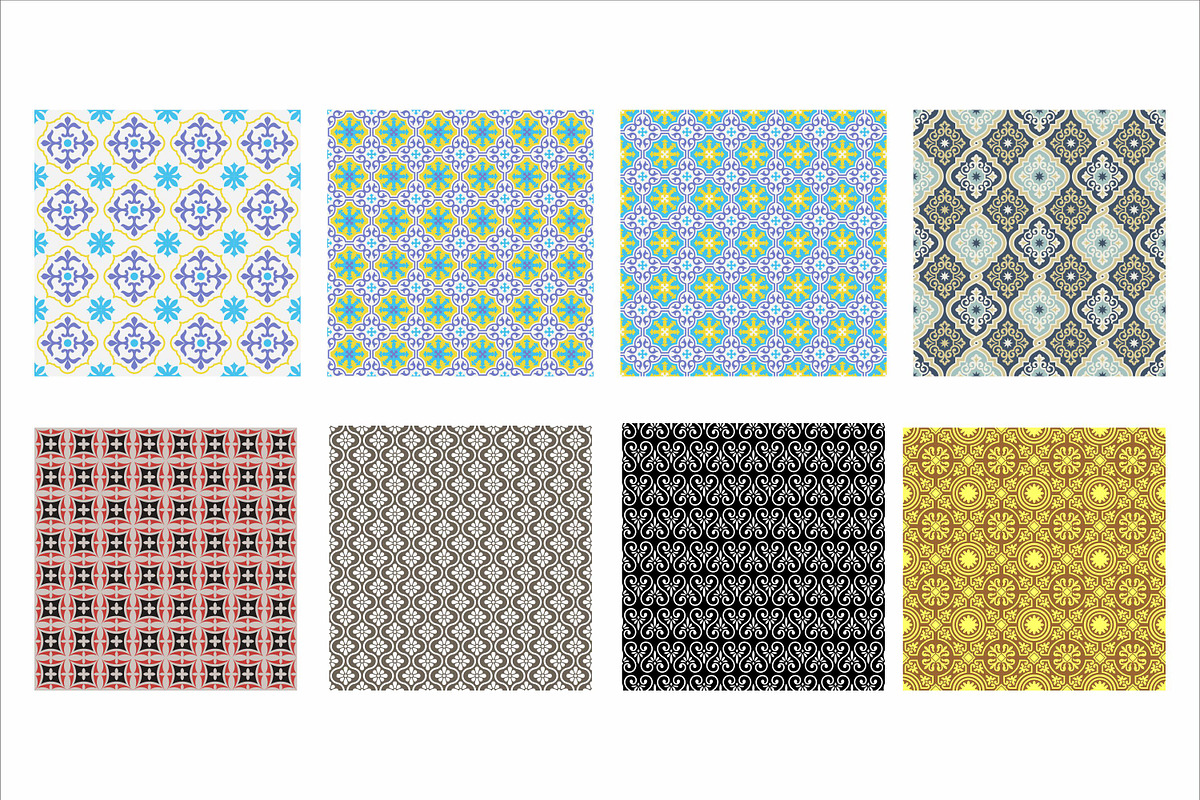 Pack of abstrack seamless pattern, a Pattern Graphic by Brainware Graphic (Photo 3 of 8)