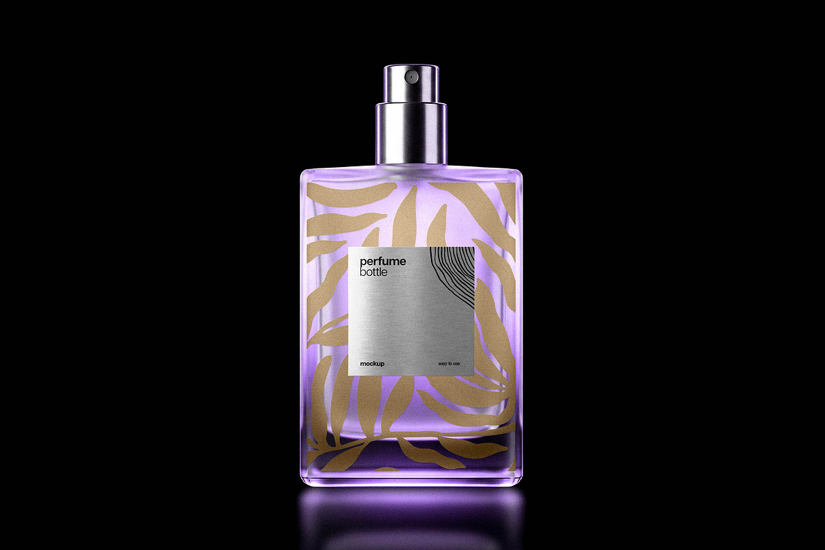 Perfume Bottle Mockup, a Packaging Mockup by Design Squad (Photo 4 of 4)