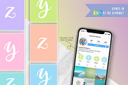 Calligraphy Instagram Covers, a Social Media Template by HappyHandsProject (Thumbnail 2 of 2)