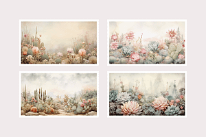 Reca Collection Cacti Landscapes