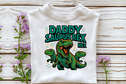 Daddysaurus-Rex Sublimation PNG, an Illustration by DreamCafeArt (Thumbnail 3 of 7)