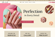 Nail Studio - Website Studio Website, a Wix Template by Kitteeh (Thumbnail 7 of 8)