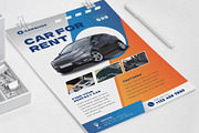 Simple Car For Rent, a Flyer Template by Me55enjah Design (Thumbnail 4 of 4)