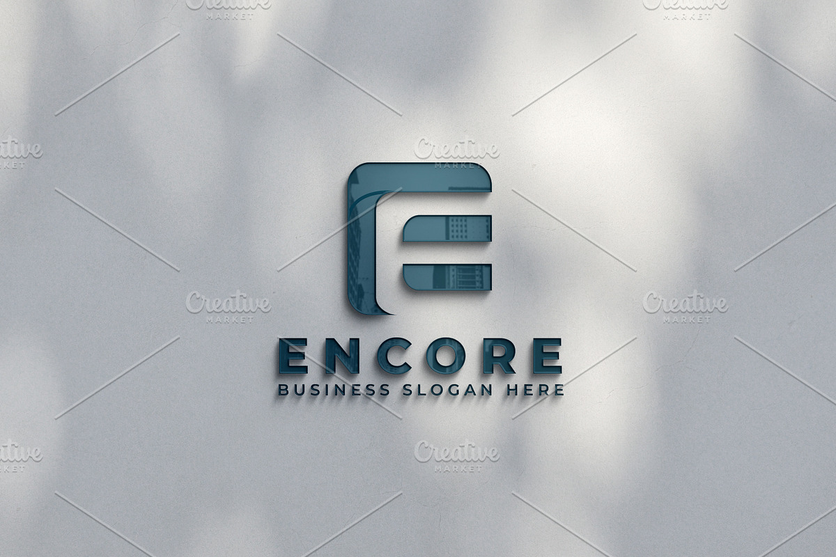 E Letter Monogram Logo Design, a Branding & Logo Template by Amadul11 (Photo 4 of 4)