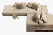 Poliform Westside Sofa set 3, a Furniture 3D Model by 3dmitruk (Thumbnail 7 of 18)