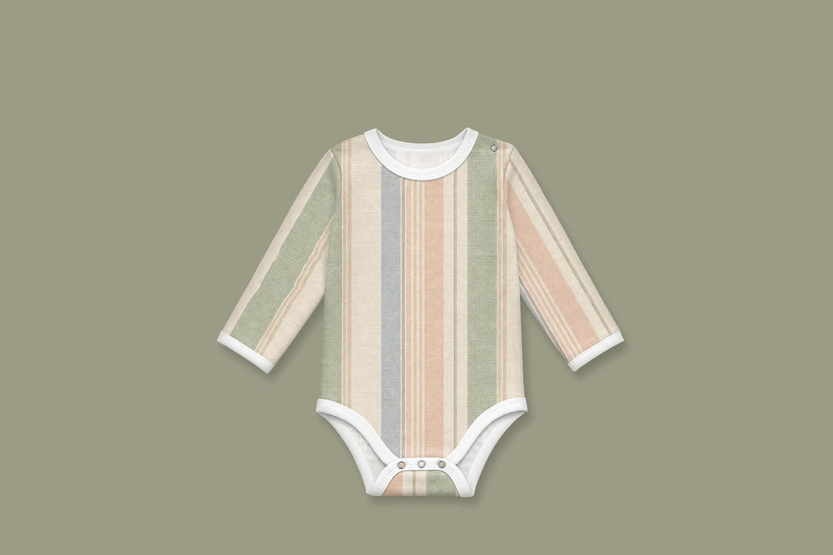 Pastel Linen Stripe Seamless Pattern, a Pattern Graphic by elif (Photo 5 of 9)