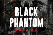 Black Phantom, a Font by Limited.studio (Thumbnail 1 of 5)