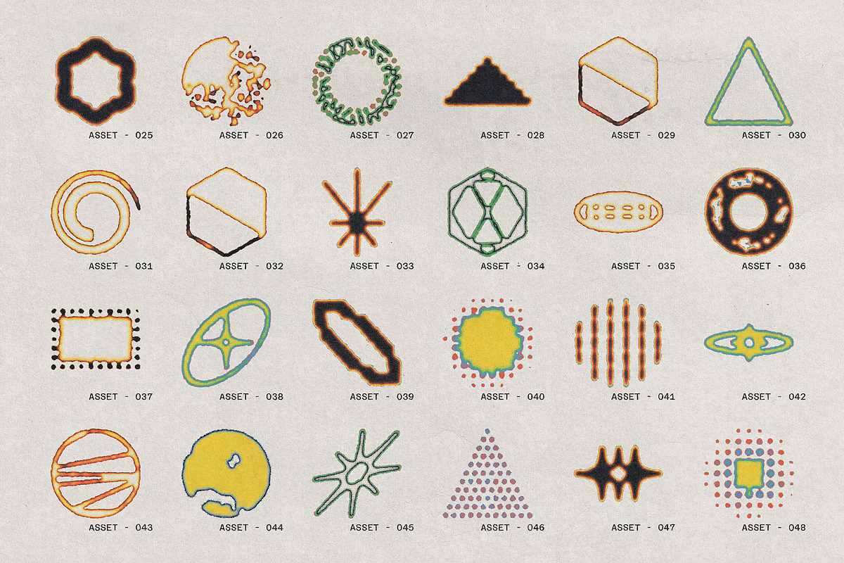 Stochastic Archive Collection, a Graphic by Vanzyst (Photo 13 of 14)