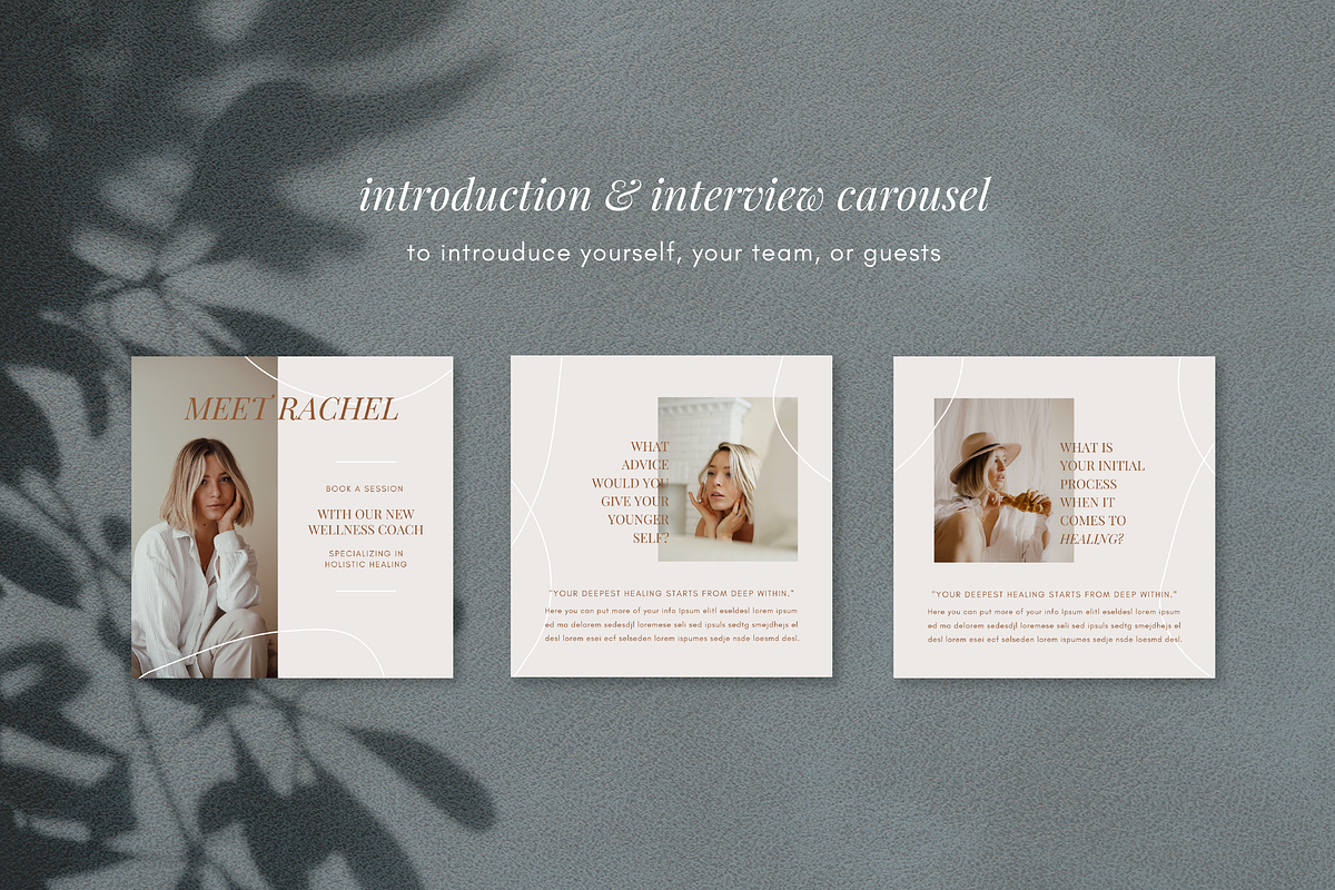 Wellness Coach Resource Canva Bundle, a Design Template by Studio Soluna (Photo 9 of 45)