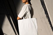 Urban Tote Bag Mockup Bundle, a Product Mockup by eezo (Thumbnail 5 of 12)
