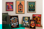 Vintage Concert Poster, Retro Poster, a Wallpaper Photo by Chipshpow Graphics (Thumbnail 2 of 9)