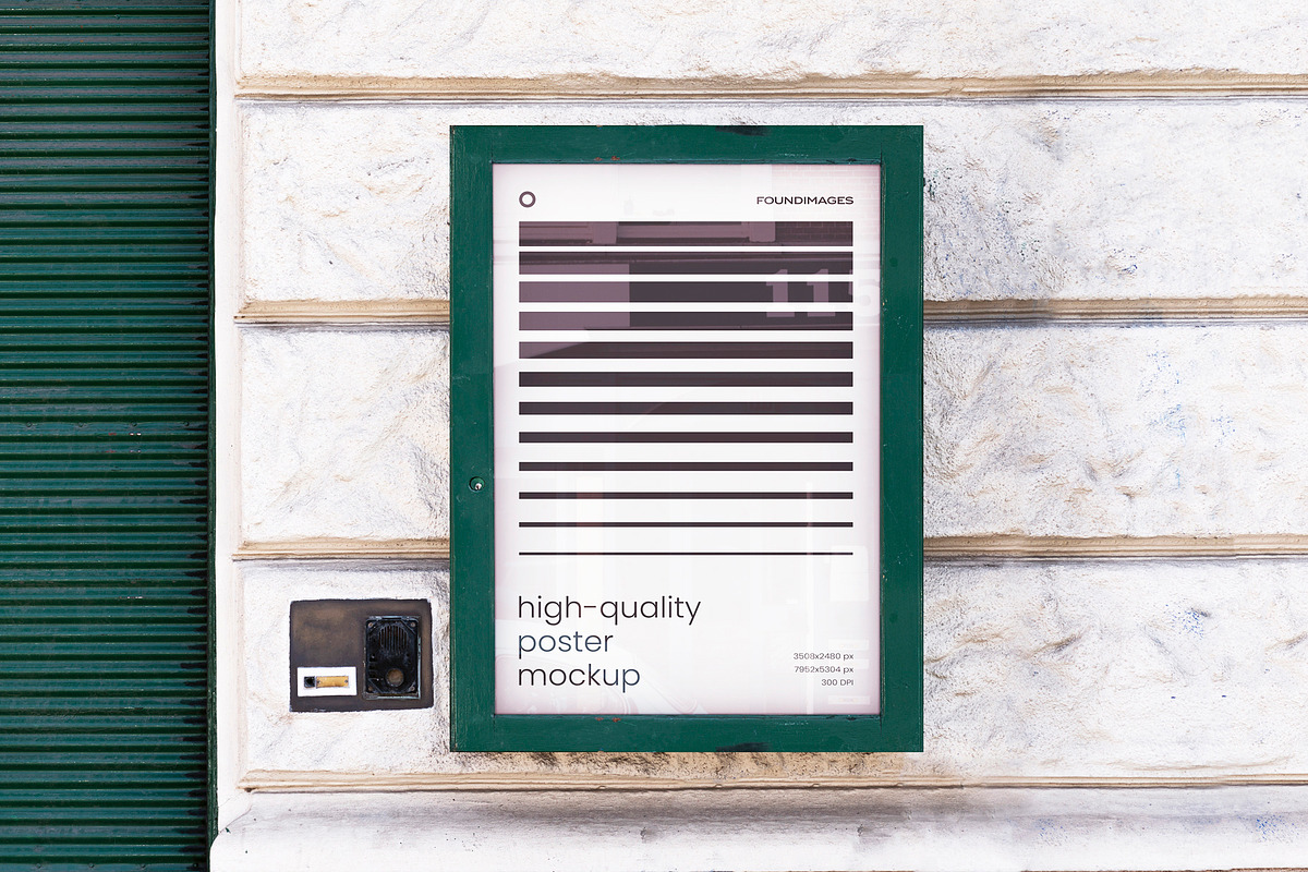 Urban Poster Mockup Template Bundle, an Advertising Mockup by FoundImages (Photo 23 of 52)