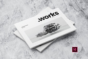Minimalist Portfolio Template, a Brochure Template by Template Temple (Thumbnail 1 of 8)