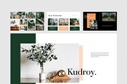 Kudroy - Botanicals Powerpoint, a Presentation Template by eunavia (Thumbnail 7 of 7)