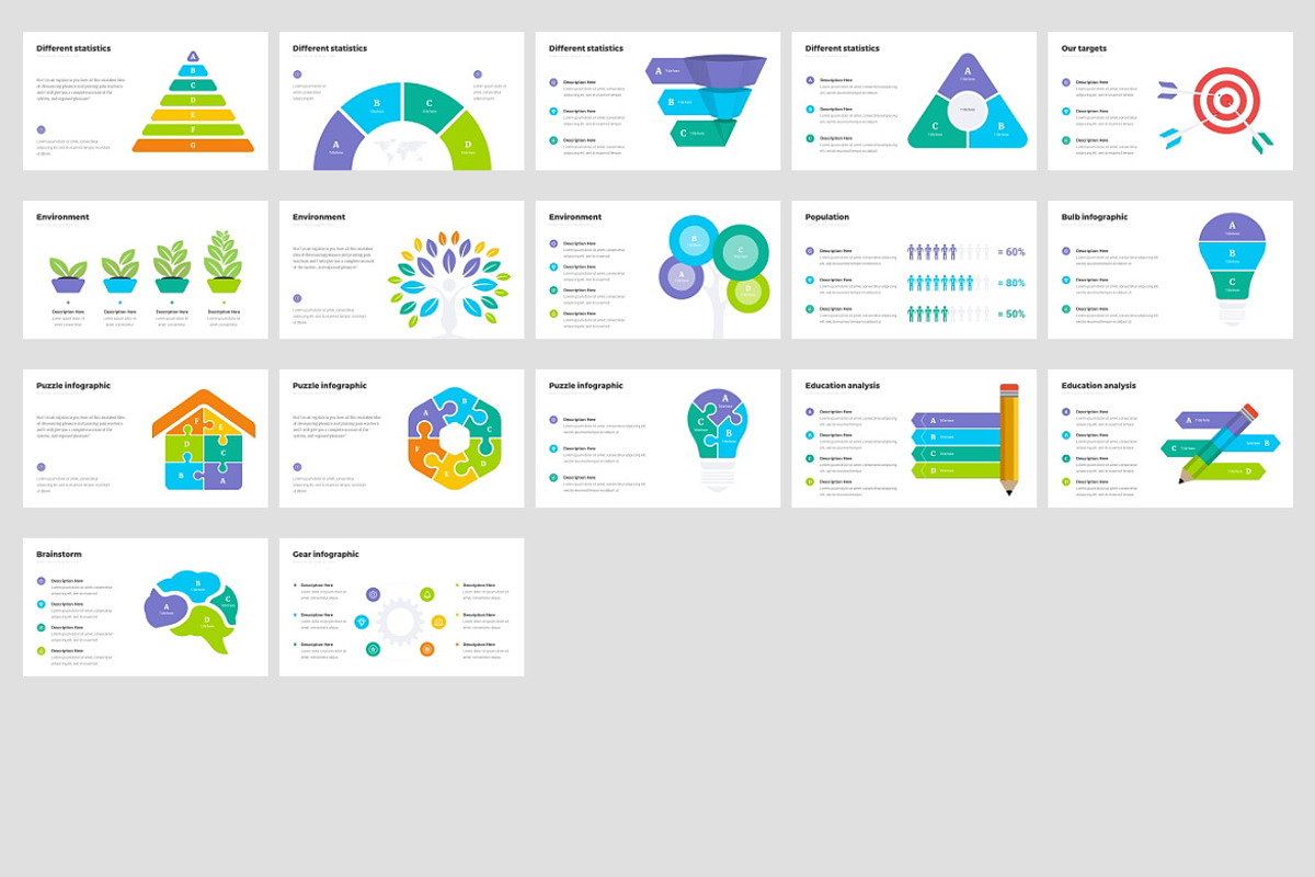Infographics v.2, a Presentation Template by Presentation Templates (Photo 4 of 4)