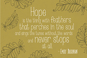 Feathers Clipart + Bonus Templates, an Object Graphic by The Pen and Brush (Thumbnail 5 of 6)