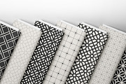 Squares. Seamless Patterns, a Pattern Graphic by Curly_Pat (Thumbnail 2 of 8)