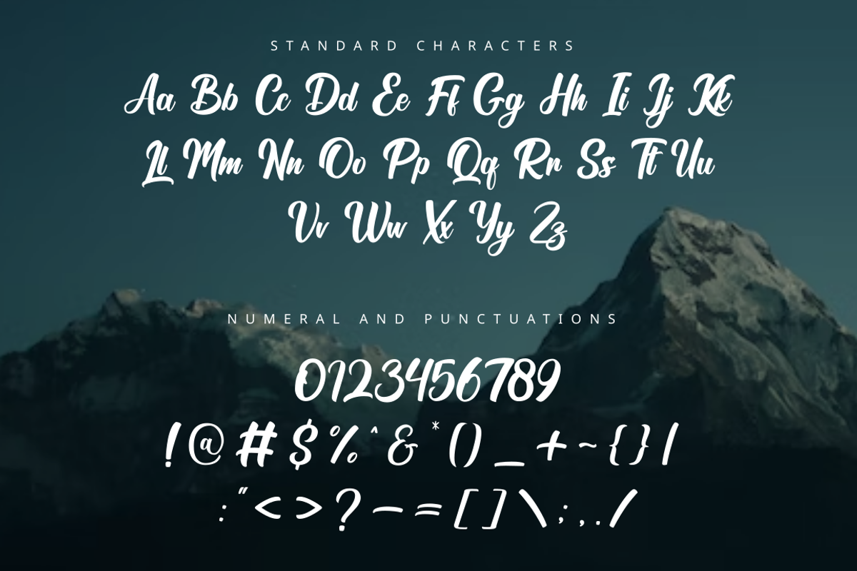 Bulgaria Dreams Apparel Font, a Script Font by Rissyletter Studio (Photo 8 of 10)