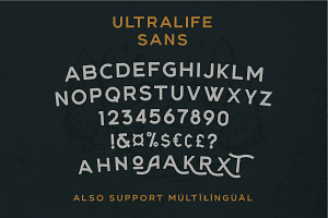 Ultralife Typeface