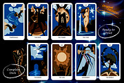 Vector Tarot Cards – Major Arcana, an Object Illustration by Retro Graphic Box (Thumbnail 3 of 5)