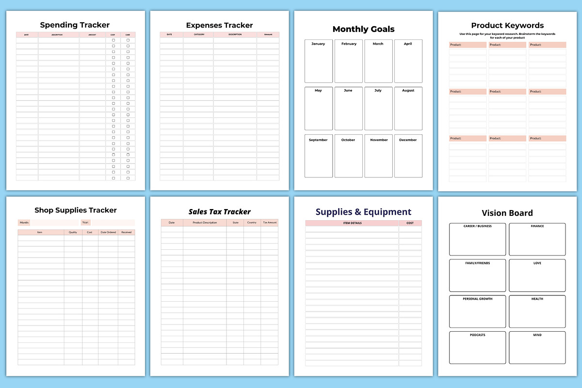 Editable End of Life Planner Canva, a Stationery Template by Designmela01 (Photo 6 of 6)