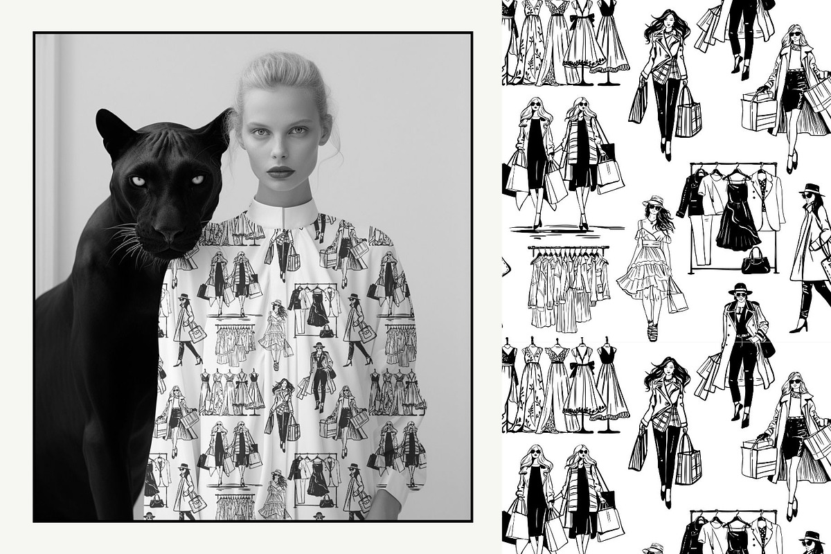 Fashion Store, a Person Illustration by MitrushovaArt (Photo 12 of 14)