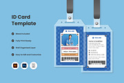 2 Set ID Card Template Design V4, a Card Template by twinstd (Thumbnail 2 of 2)