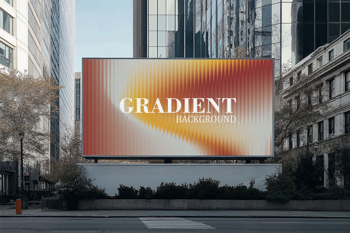 Sundown Gradient Glass Background, a Background Graphic by Eltypesstudio (Photo 12 of 12)