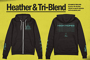 Zip-Up Hoodie Merch Mockup, a Merchandise Mockup by Brent Galloway (Thumbnail 3 of 5)