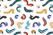 Funny caterpillars set, patterns, an Animal Illustration by PaperTrident (Thumbnail 3 of 4)