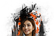Hand Watercolor Painting Effect, an Action Add-On by Photoshop Action (Thumbnail 12 of 13)