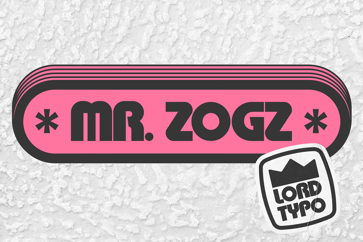 Zippers — Retro Surfy Display Font, a Font by Mikey Weeks (Photo 5 of 8)