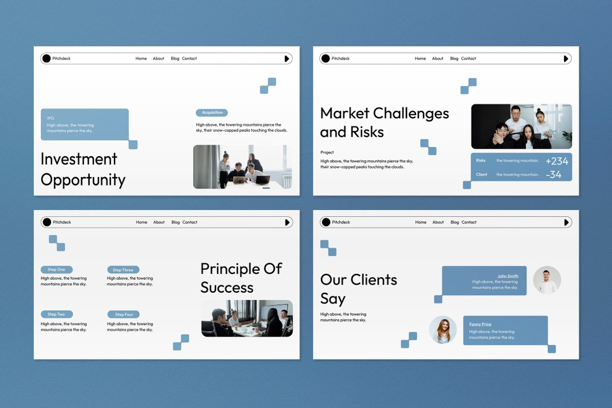 Online Store Manager Pitch Deck PPT, a Presentation Template by graphicook (Photo 4 of 5)