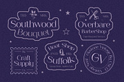 Glastone Vintage, a Serif Font by Craft Supply Co. (Thumbnail 6 of 8)