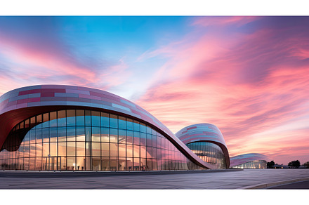 travel sky mall building ai, a Background Photo by pikepicture