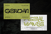 Jiotribe - Bohemian Psychedelic Font, a Sans Serif Font by Typia Nesia (Thumbnail 11 of 12)